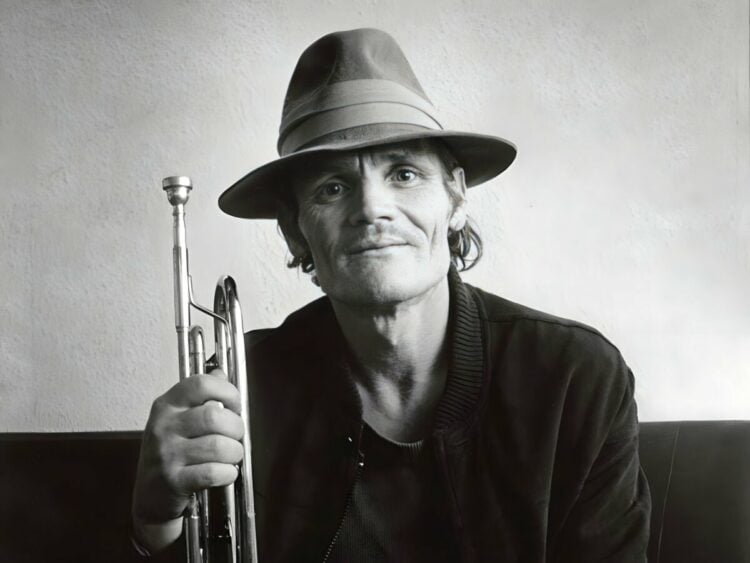 Chesney Henry "Chet" Baker, Jr. /American jazz trumpeter, flugelhorn player and singer. Here in Belgium 1983.