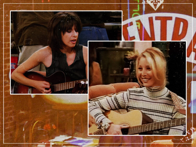 Chrissie Hynde - Lisa Kudrow - Smelly Cat - Friends - Split