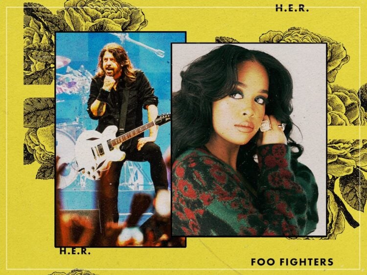 Foo Fighters - H.E.R - Dave Grohl - Split - 2023
