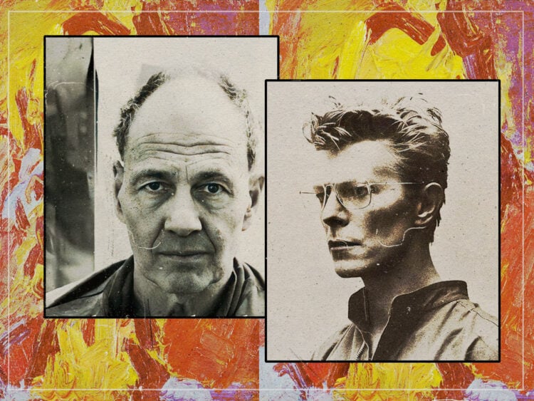 Frank Auerbach - David Bowie - Split