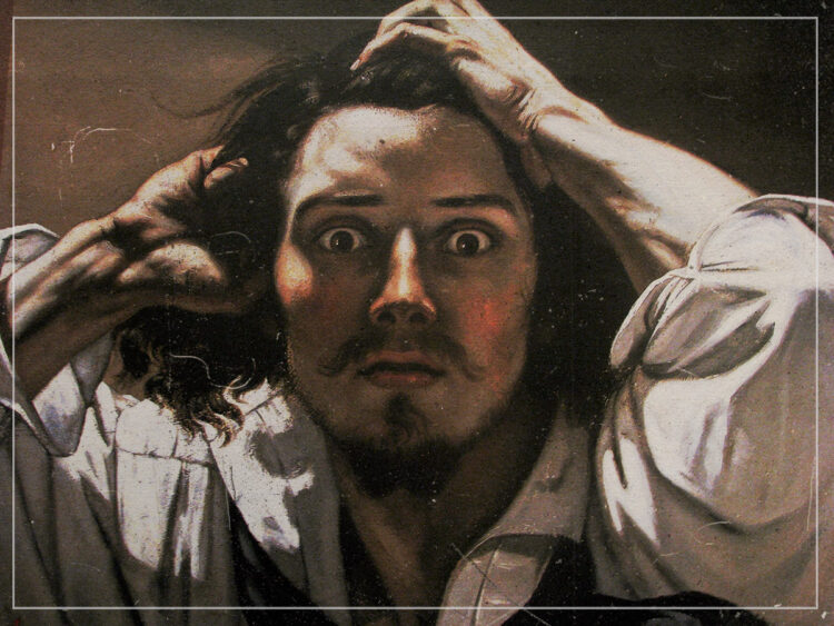 Gustave Courbet - The Desperate Man - 1843–1845 - 2023