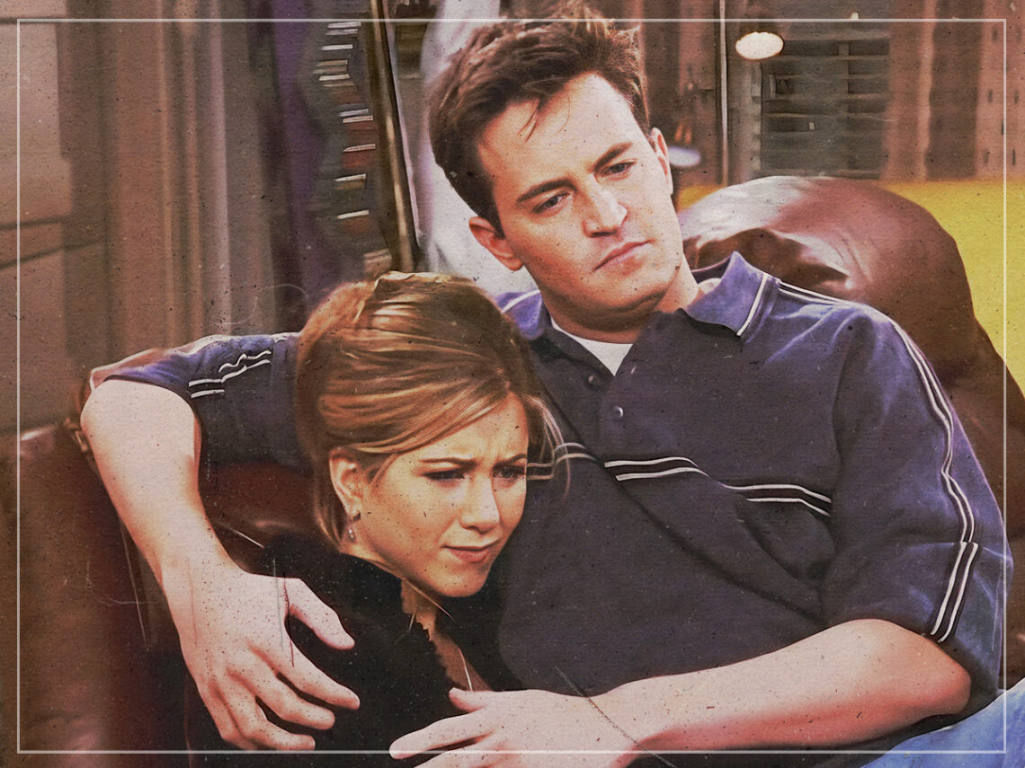 Jennifer Anniston - Matthew Perry - Rachel - Chandler - Friends