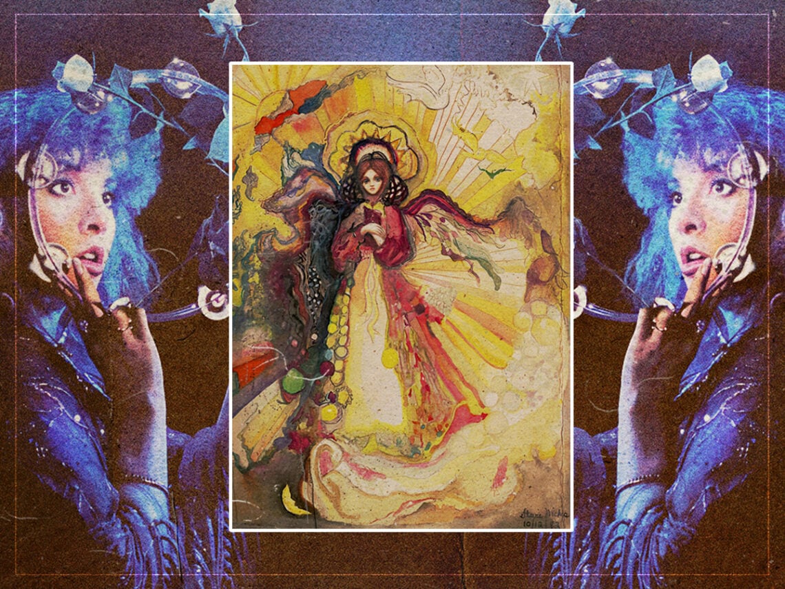 Robin Anderson- the angel in Stevie Nicks' artwork - 2023