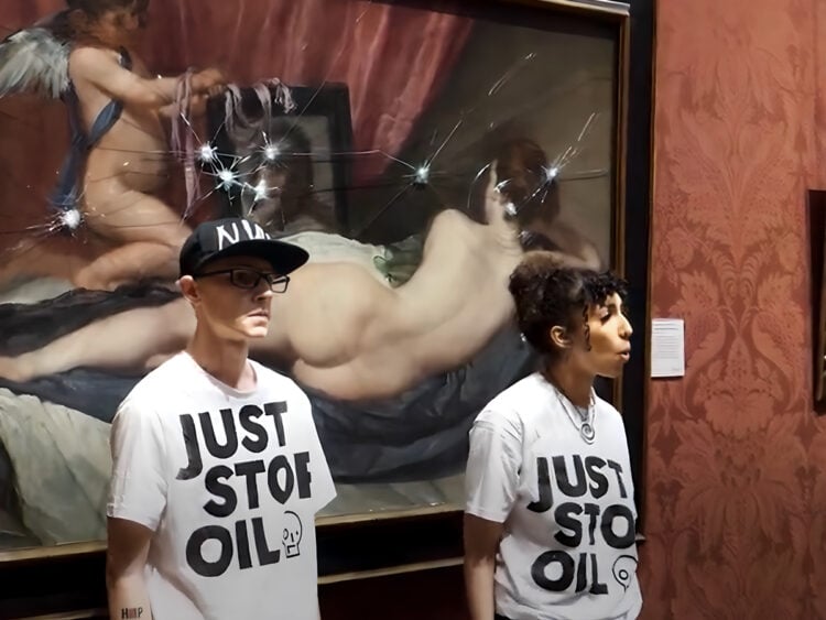 The Robekby Venus - Just Stop Oil - National Gallery