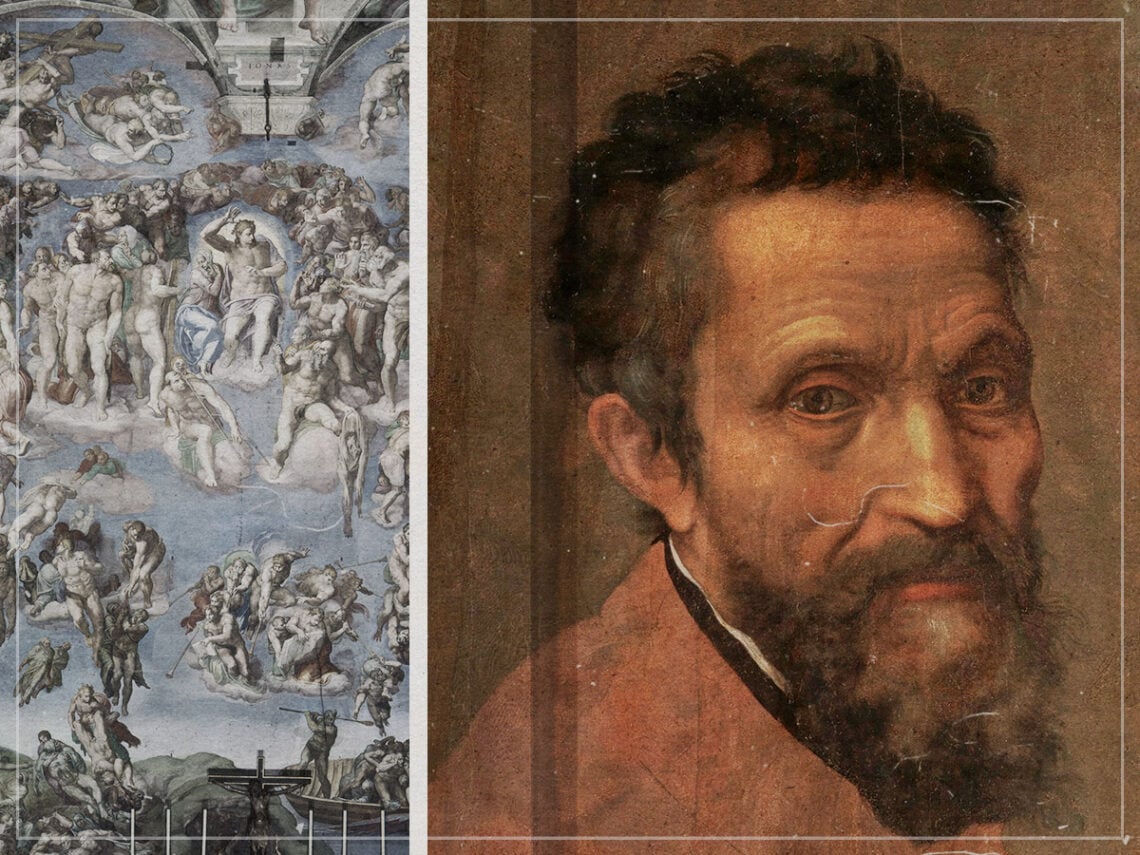 The only work of art Michelangelo ever signed