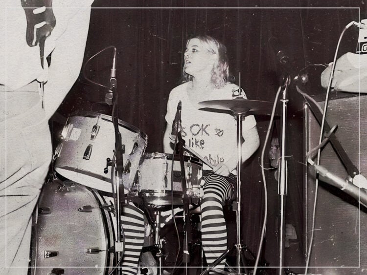 Tobi Vali - Bikini Kill - Drummer - 1990s