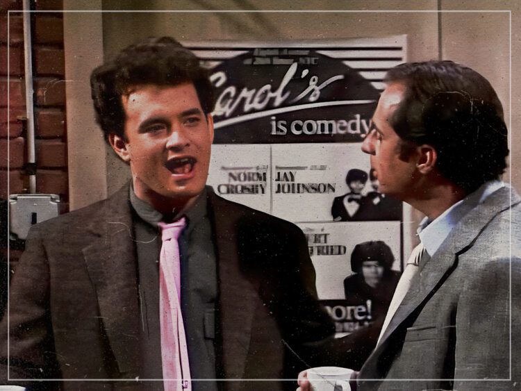 Tom Hanks as Jerry Seinfeld - Saturday Night Live - SNL - 1988