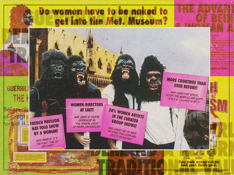Who are the anonymous collective Guerrilla Girls? - 2023