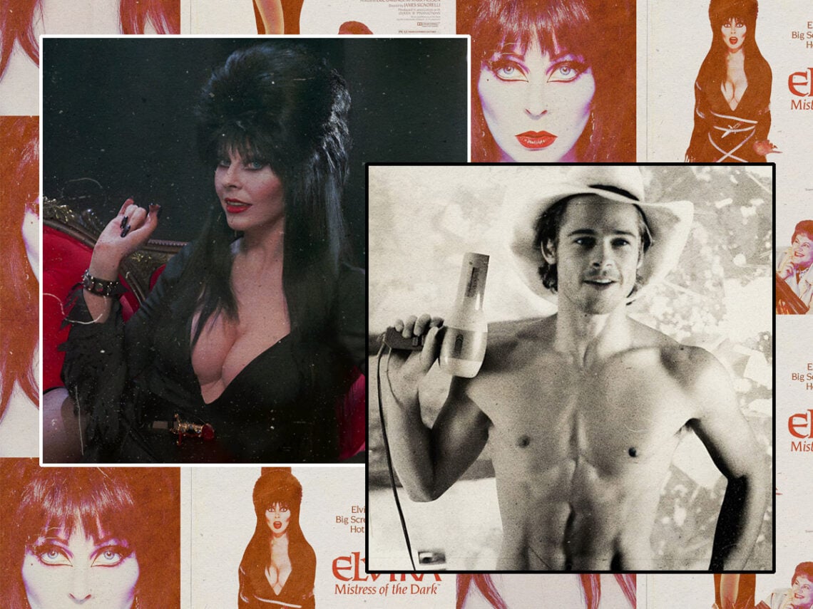 Elvira - Mistress of the Dark - Brad Pitt - Split