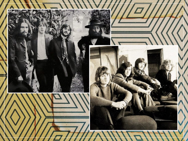 The Beatles - Led Zeppelin - Split