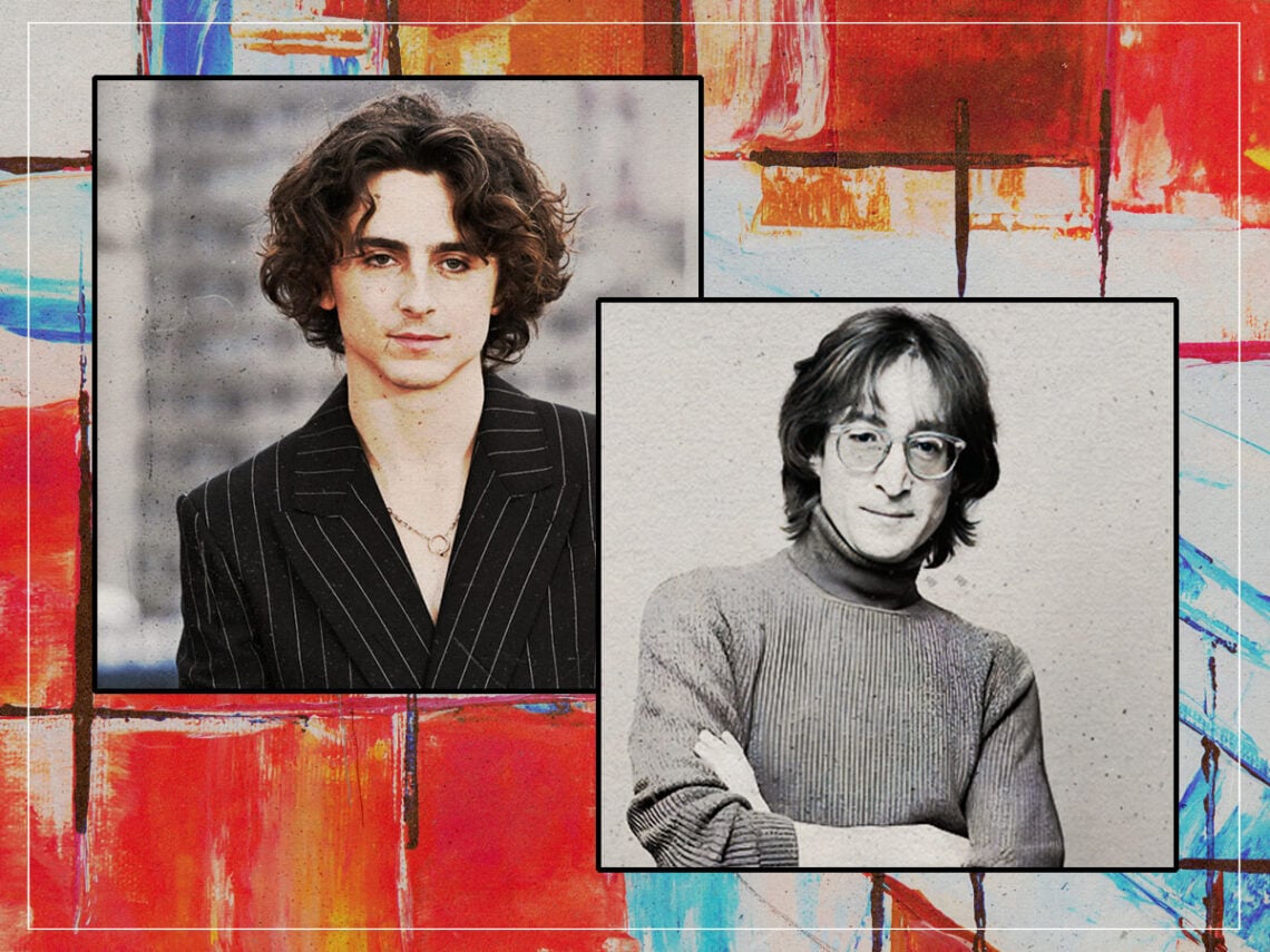 Timothée Chalamet - John Lennon - Split