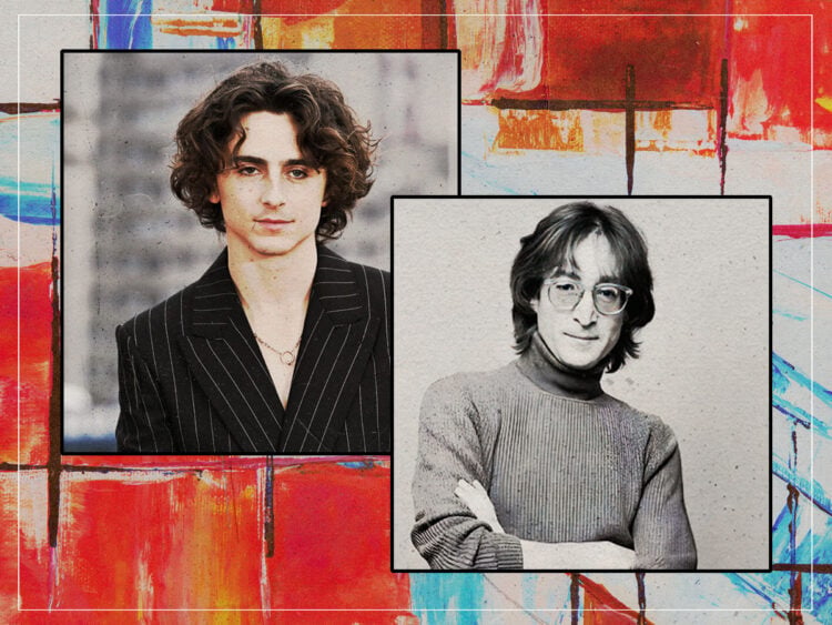 Timothée Chalamet - John Lennon - Split
