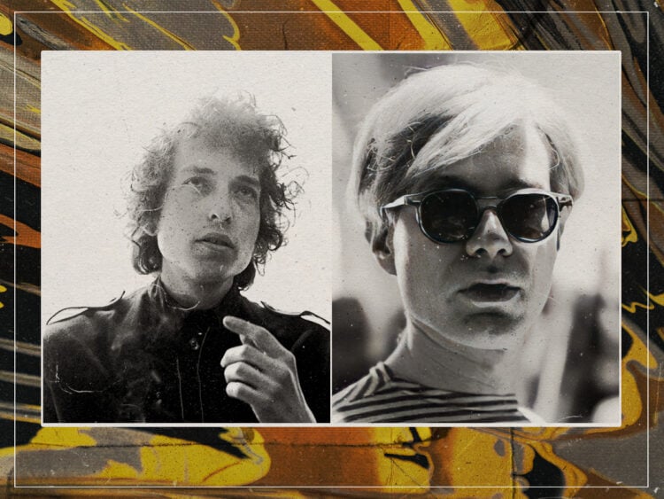 Bob Dylan - Andy Warhol - Split