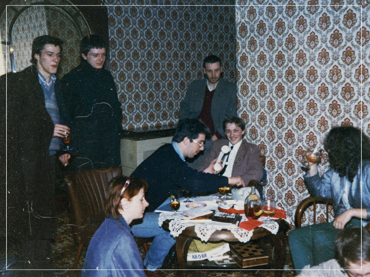 Joy Division - Mark Reeder - Rob Gretton - Berlin - 1980