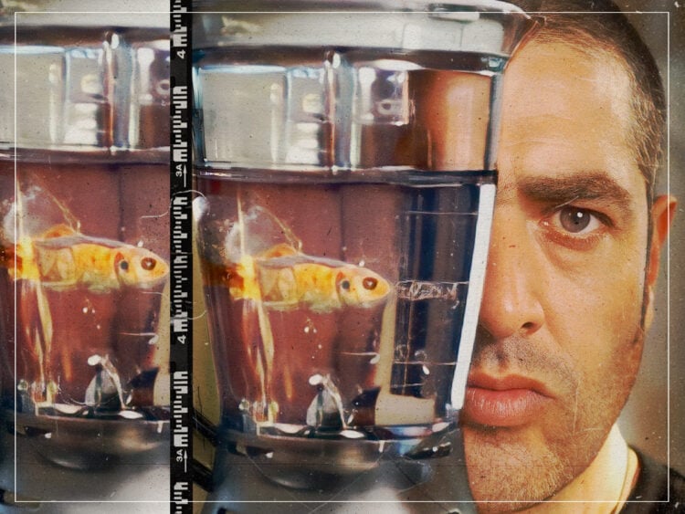 Marco Evaristti and the blended goldfish saga - 2000 - Artist