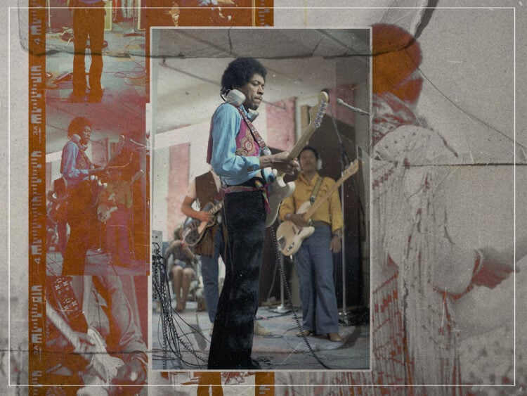 Previously unseen photos of Jimi Hendrix - Jonathan Stathakis - 1969