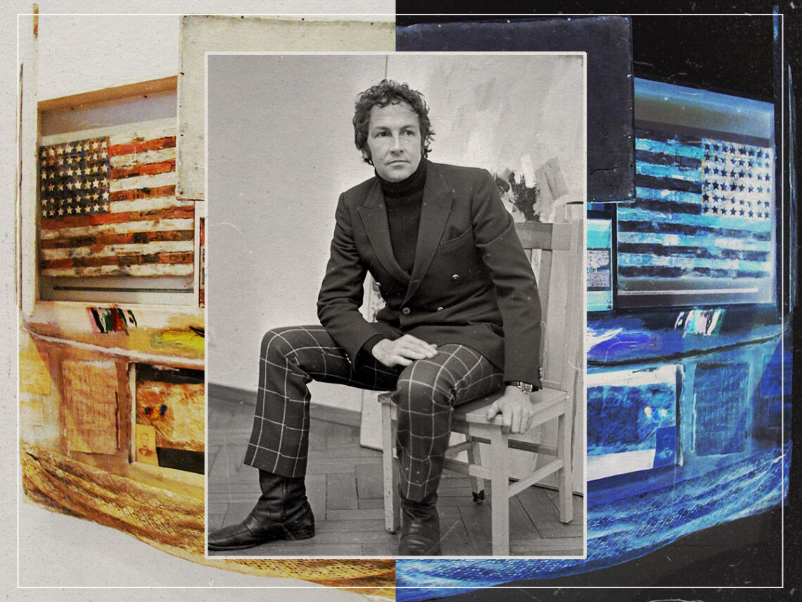 Robert Rauschenberg's goat-stuffed combines