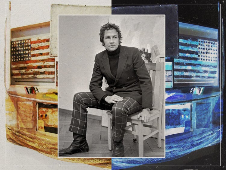 Robert Rauschenberg's goat-stuffed combines