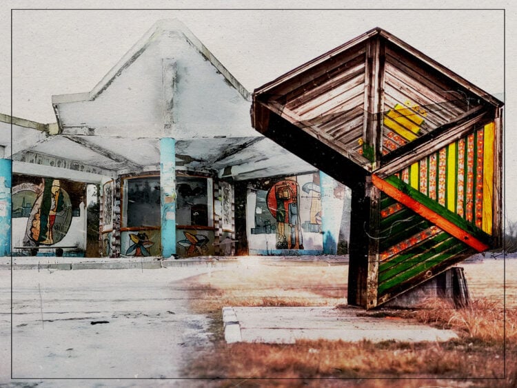 The beauty and creative defiance of Soviet bus stops - 2024