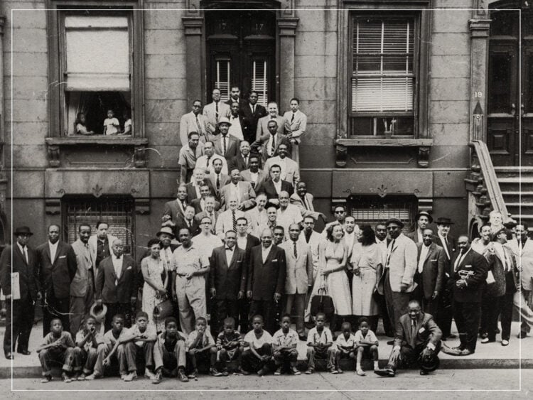 A Great Day in Harlem- the photo that showcased the birth of modern jazz - 1958