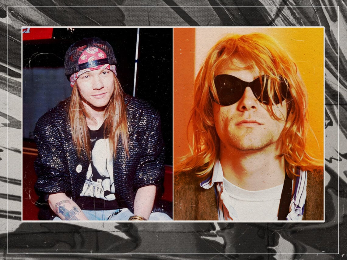 Axl Rose - Kurt Cobain - Split