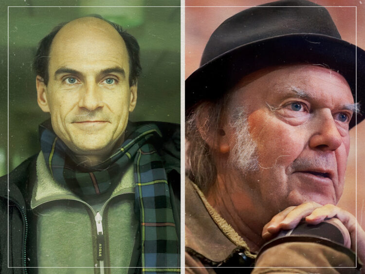 James Taylor - Neil Young - Split