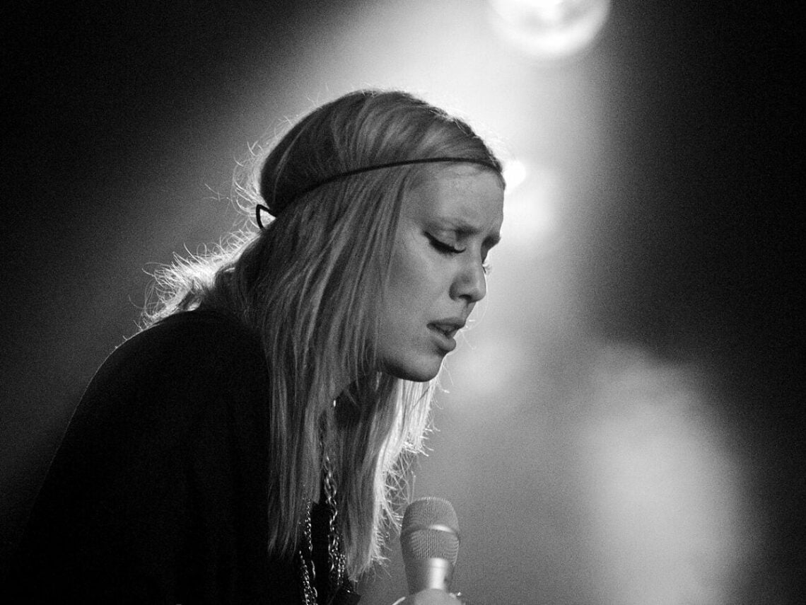 Lykke Li performing at Nouveau Casino 109 rue Oberkampf 75011 Paris France