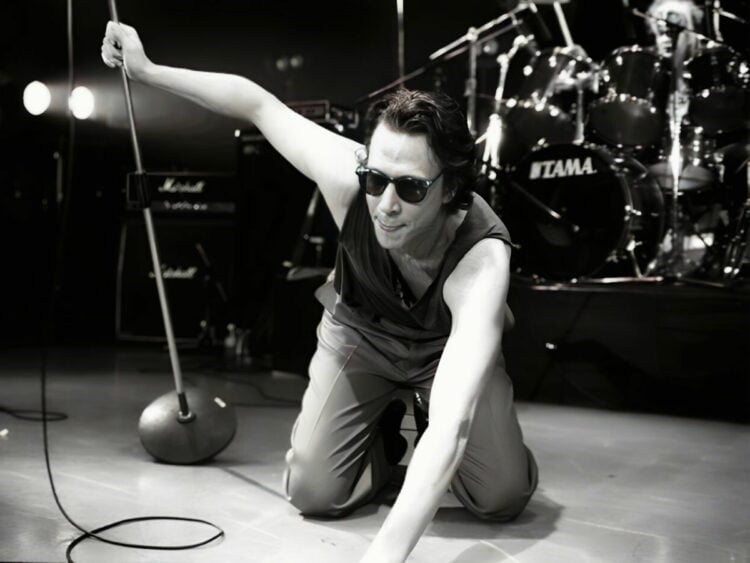 New York punk legend Richard Hell at Club Citta in Kawasaki-ku, Kawasaki-shi, Kanagawa-ken, Japan, early 90s