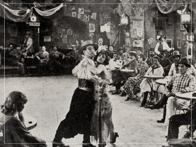 Tango Dancing - The Four Horsemen of the Apocalypse - 1921