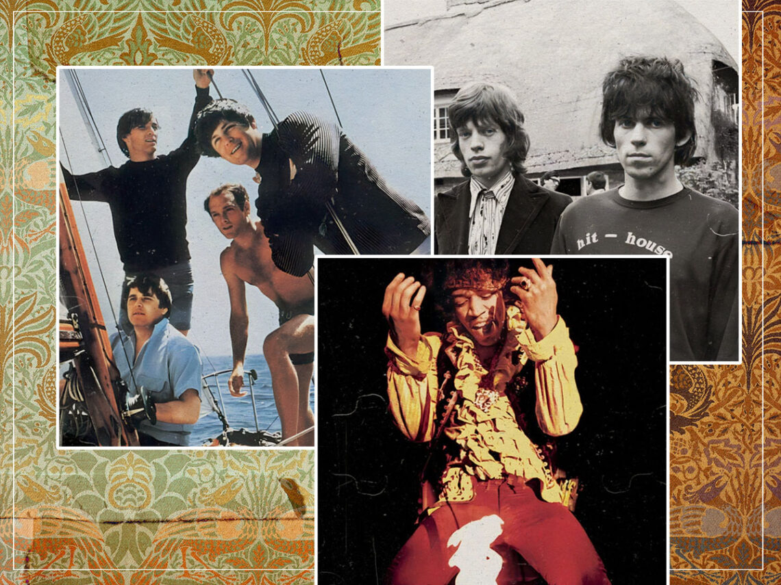 The Rolling Stones - The Beach Boys - Jimi Hendrix - Split
