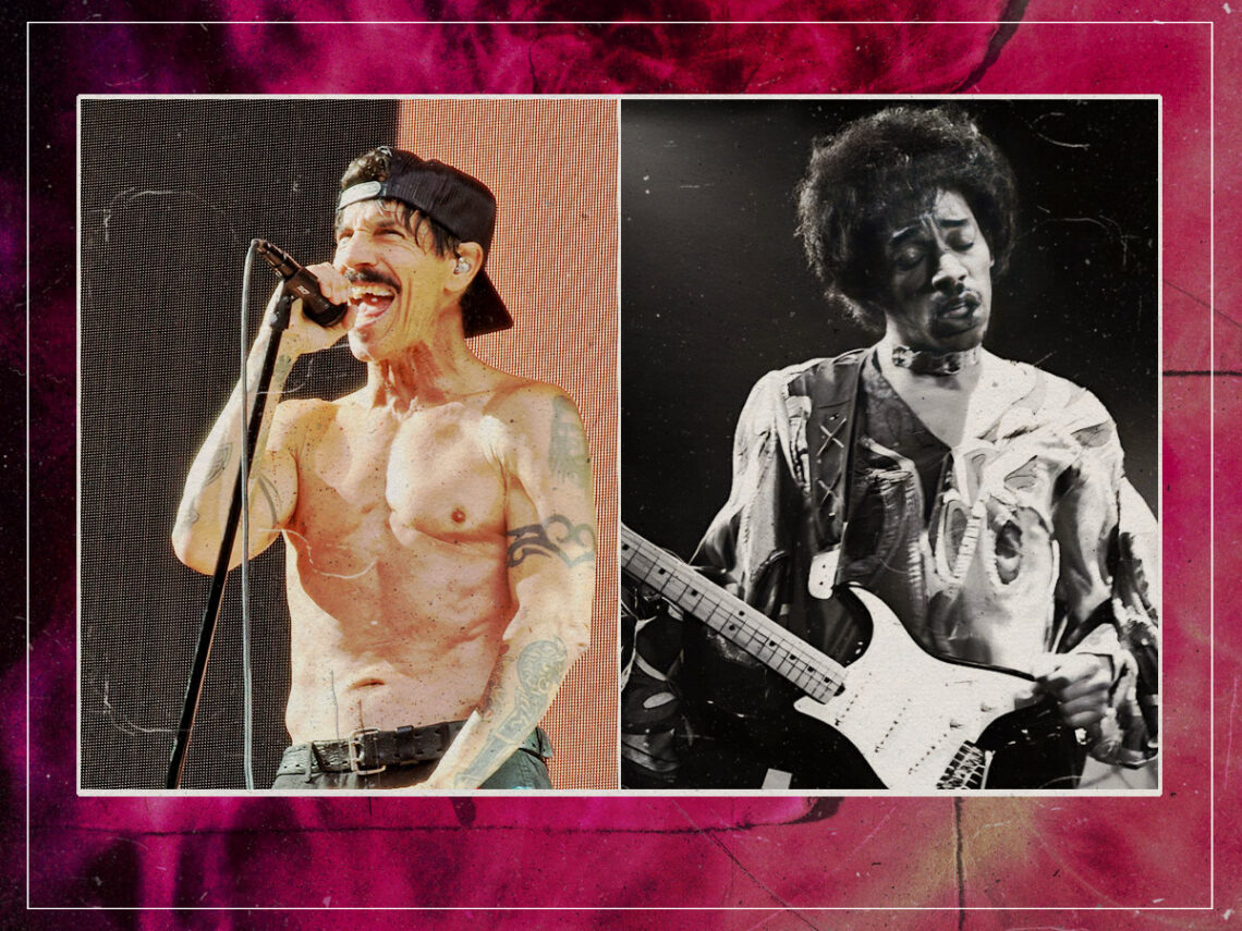 Anthony Kiedis - Red Hot Chilli Peppers - Jimi Hendrix - Split