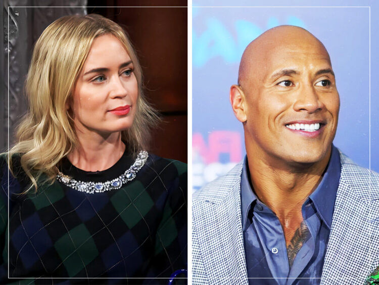 Emily Blunt - Dwane Johnson - Split