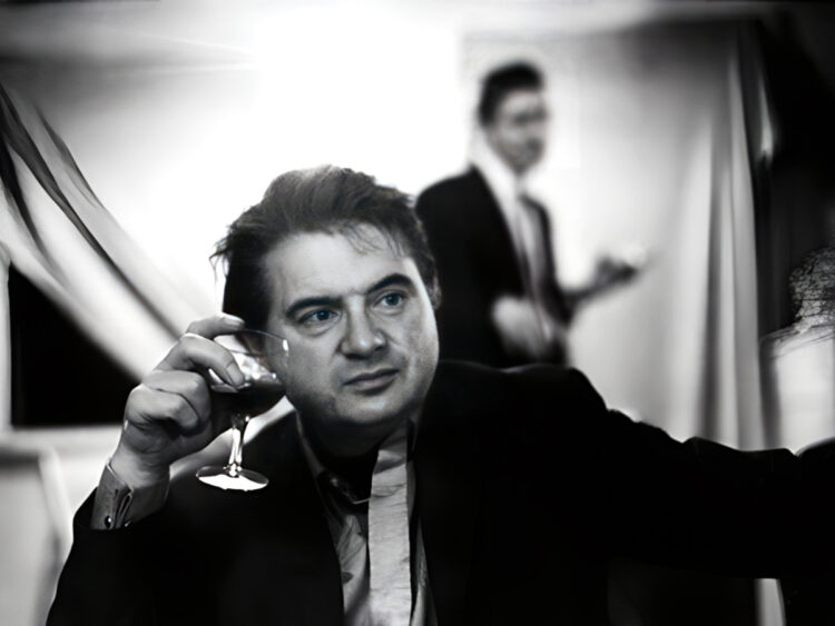 Francis Bacon - Artist - 1990s - Mario Dondero