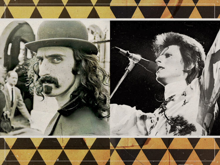 Frank Zappa - David Bowie - Split