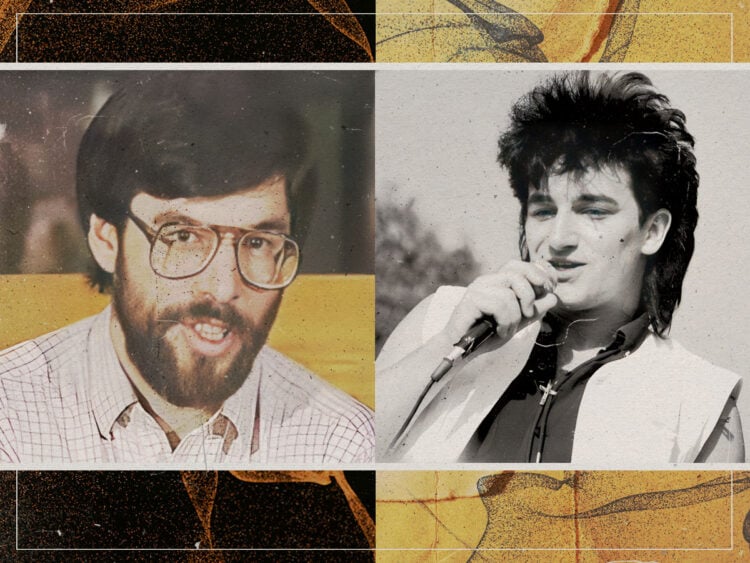 Gerry Adams - Bono - U2 - Split