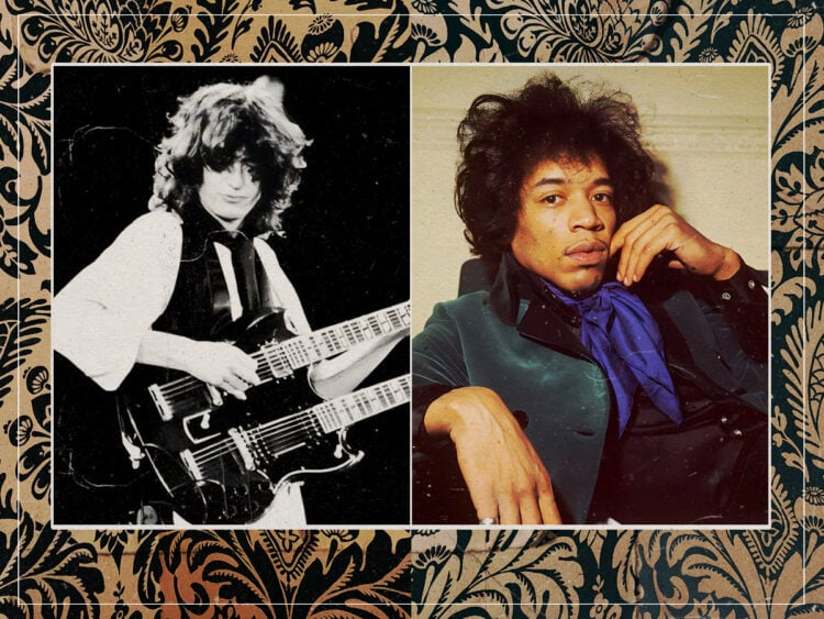 Jimmy Page - Jimi Hendrix - Split - Guitarists