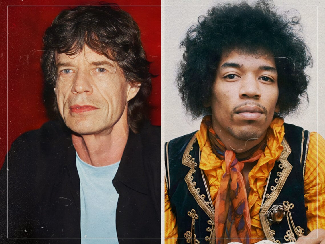 Mick Jagger - Jimi Hendrix - Split