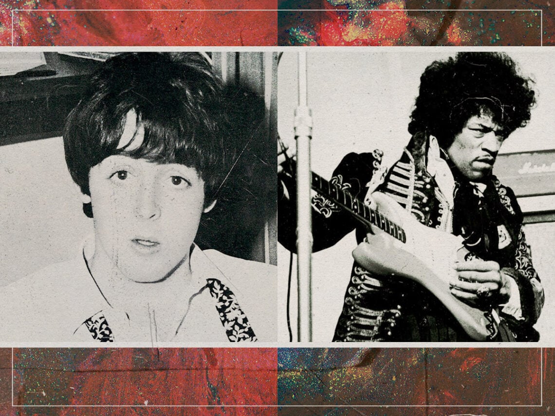 Paul McCartney - Jimi Hendrix - Split