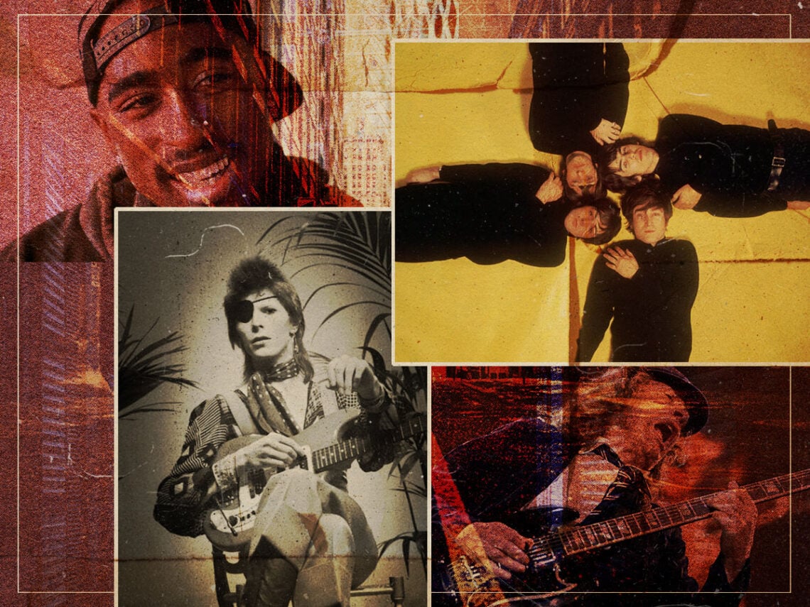 Which musician has had the most streets named after them? - 2024 - David Bowie - The Beatles - ACDC - Tupac