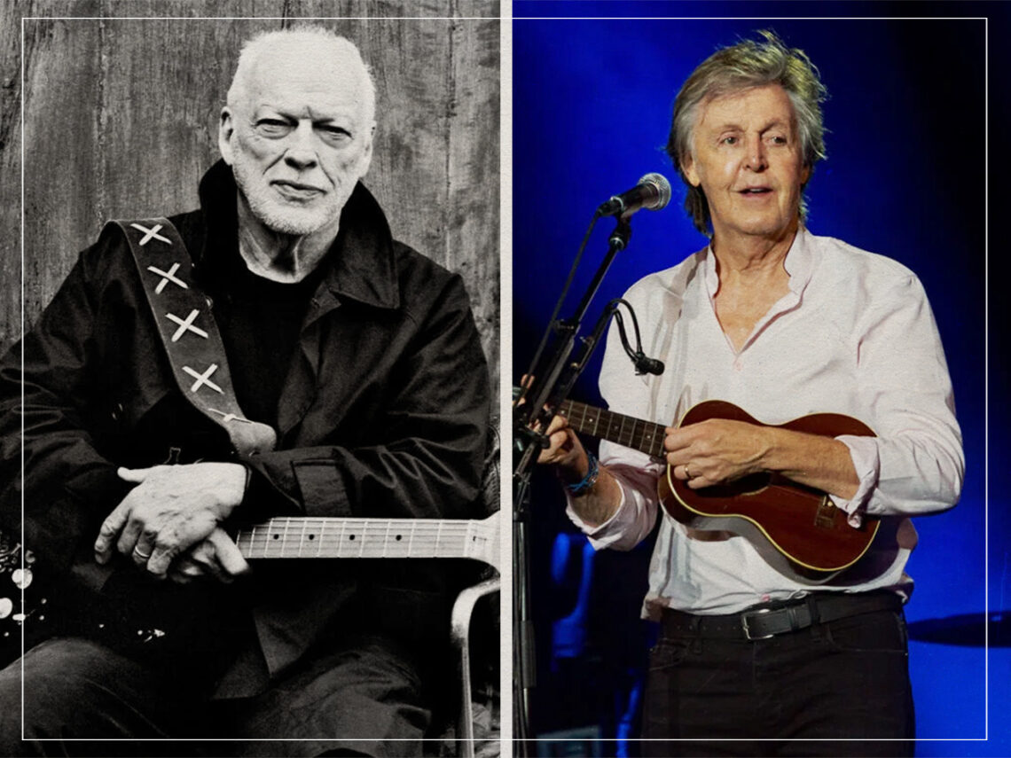 David Gilmour - Paul McCartney - Split