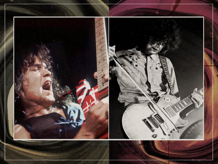 Eddie Van Halen - Jimmy Page - Split
