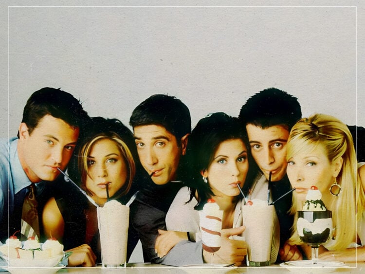 Friends - Matthew Perry - Jennifer Anniston - David Schwimmer - Courtney Cox - Matt LeBlanc - Lisa Kudrow