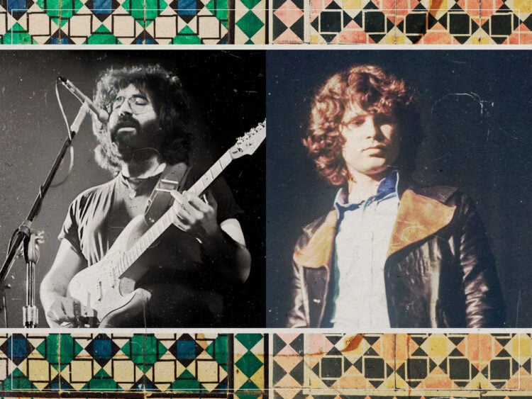 Jerry Garcia - Jim Morrisson - Split