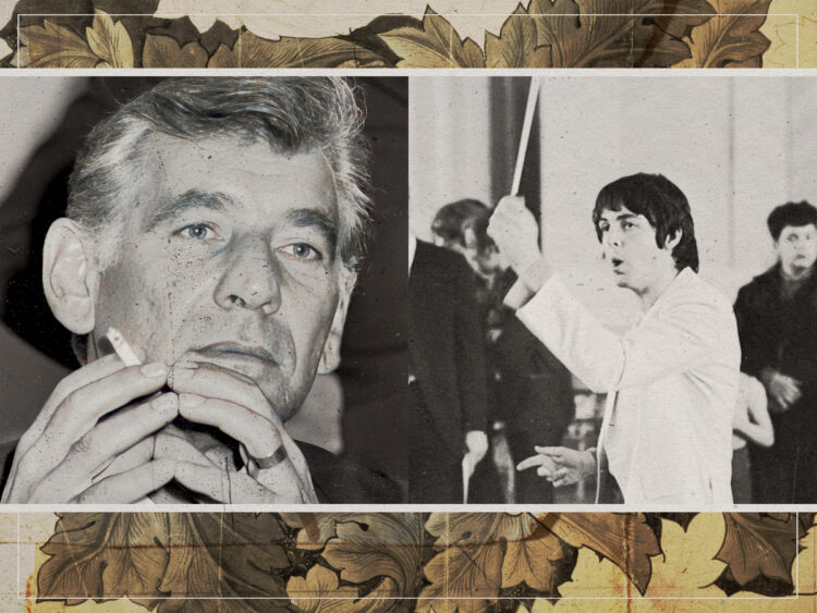 eonard Bernstein - Paul McCartney - Split - The Beatles