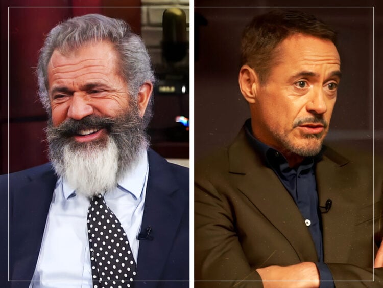 Mel Gibson - Robert Downey JNR - Split
