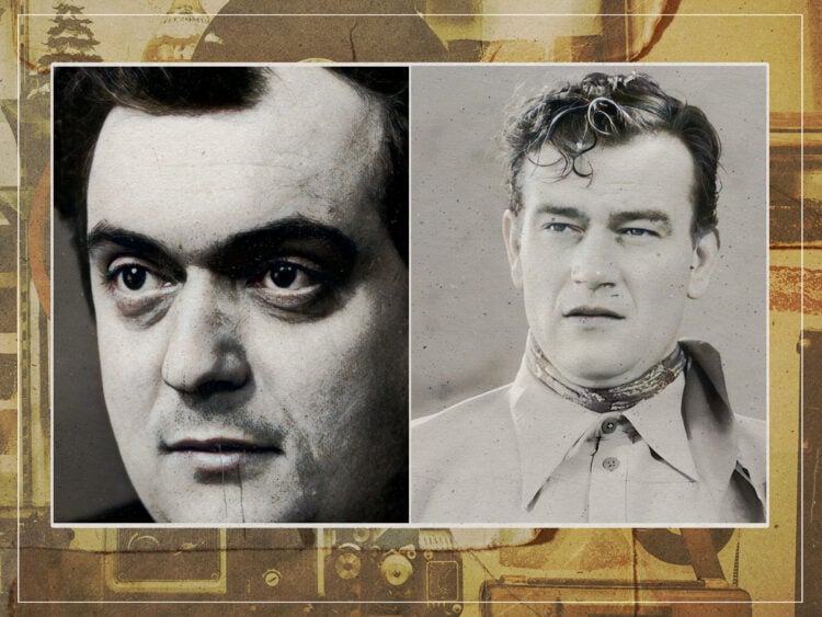 Stanley Kubrick - John Wayne - Split