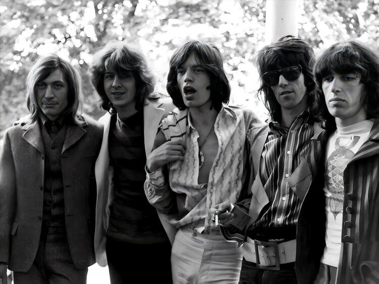 The Rolling Stones - Mick Jagger - Keith Richards - Mick Taylor - Bill Wyman - Charlie Watts