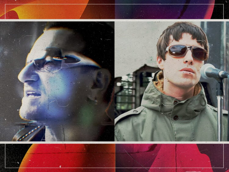 U2 - Bono - Liam Gallagher - Split