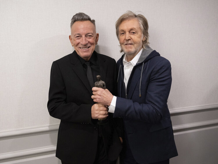 Bruce Springsteen - Paul McCartney - Ivor Novello Awards - 2024