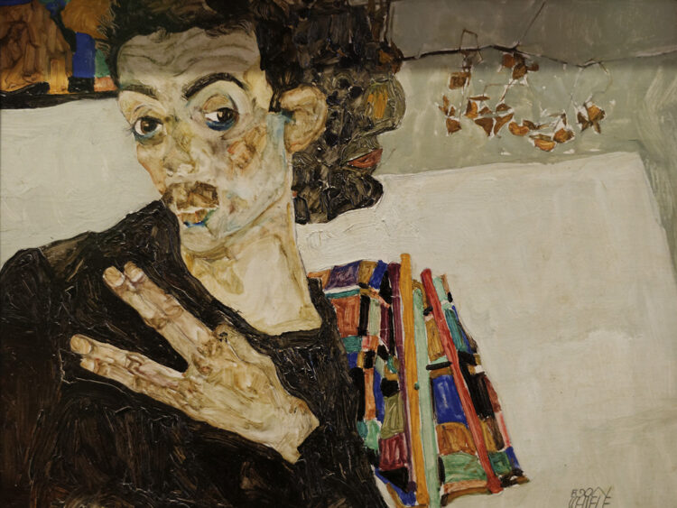 Egon Schiele - Self Portrait - 1911 - Artist